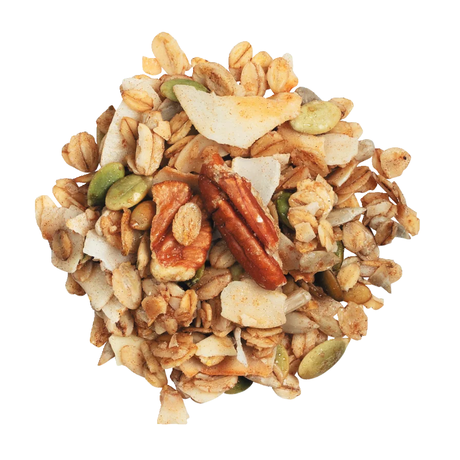 #5 Muesli crocant cu nuci pecan și migdale, organic - 250gr I Just Love Breakfast