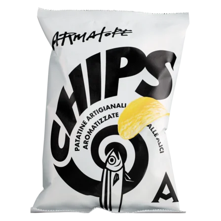 Chipsuri cu aromă de hamsii, 100g Armatore