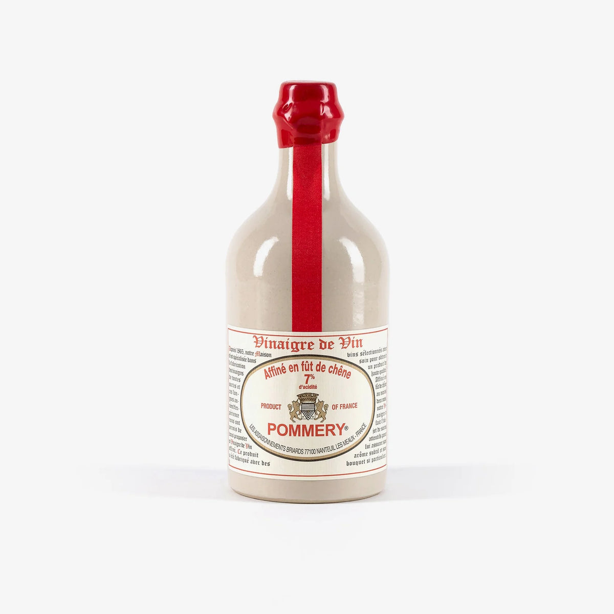 Oțet alcoolic 6% cu sirop aromat de zmeură 500 ml Pommery® -  Moutarde de Meaux® Pommery®