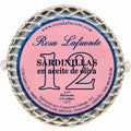 Sardine în ulei de măsline, 12 bucăți, 120g Rosa Lafuente