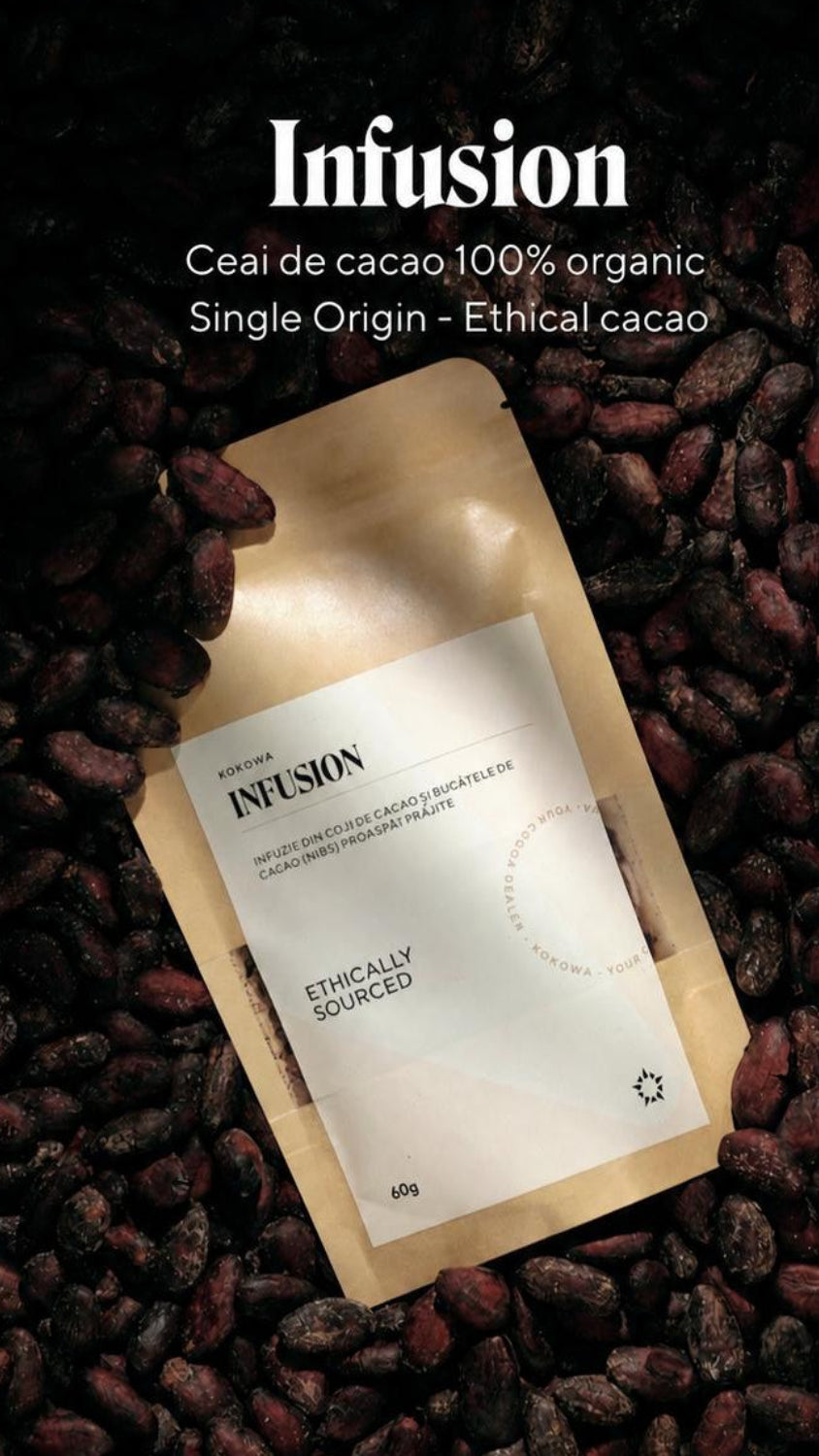 Ciocolata calda de specialitate Single Origin – 70% cacao, 210gr Kokowa