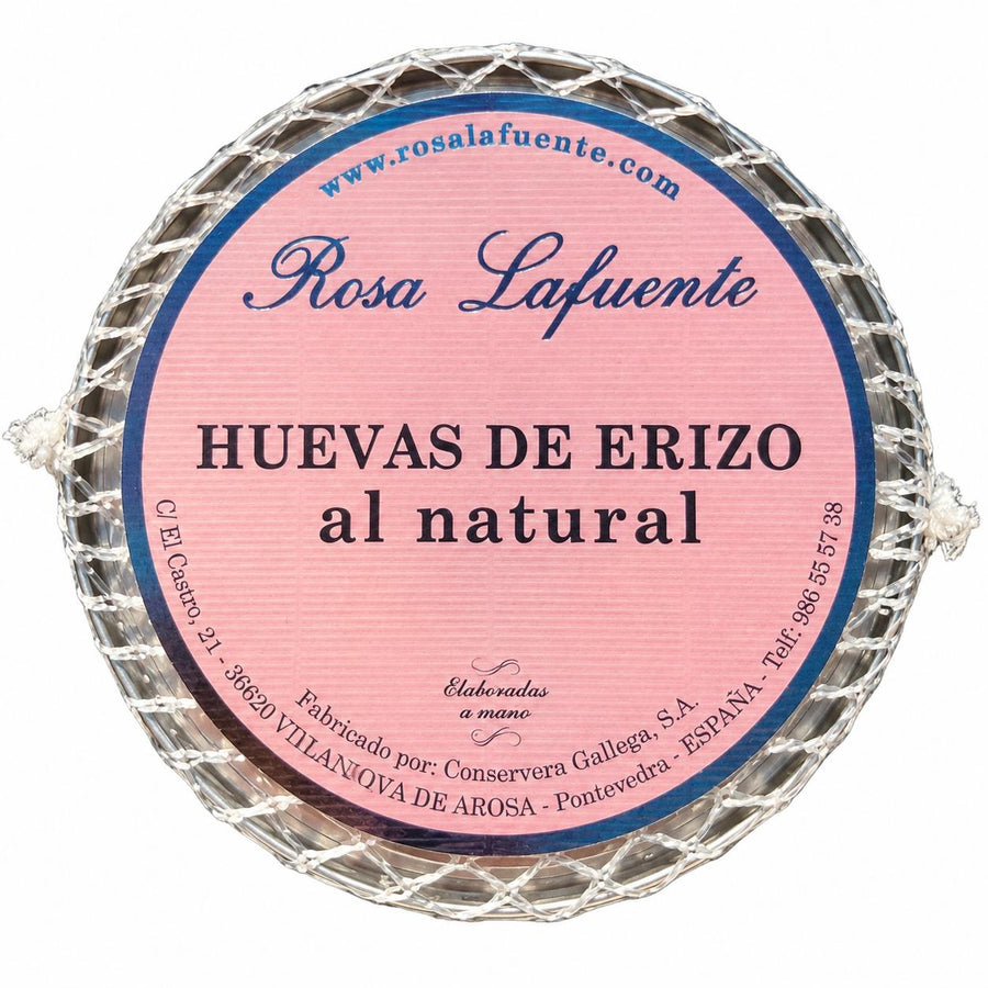 Caviar de arici de mare în stare naturală, 115g Rosa Lafuente