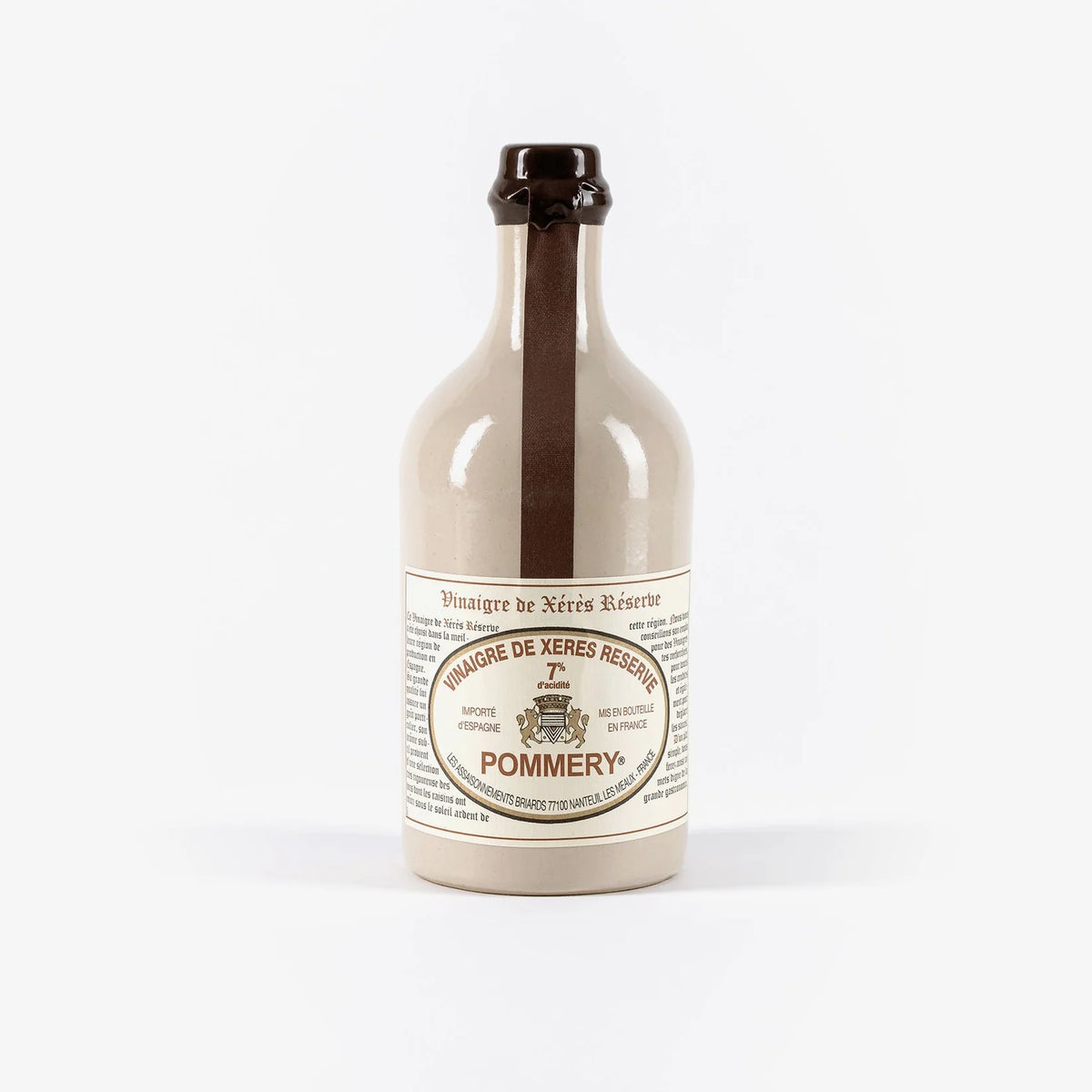 Oțet de vin Sherry 7% 500 ml Pommery® -  Moutarde de Meaux® Pommery®