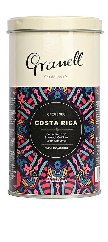Cafea măcinată gourmet din Costa Rica, 250gr Cafes Granell