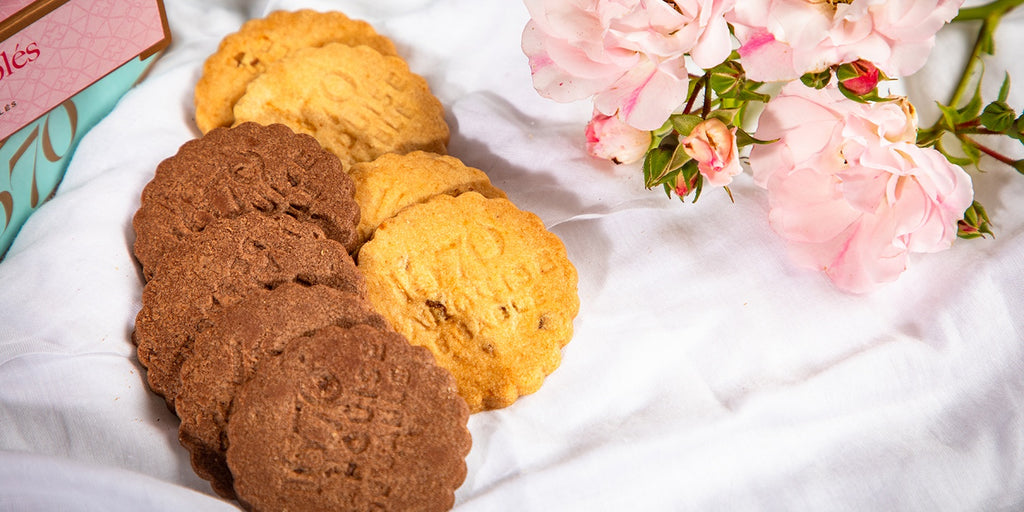 Biscuiți Sablés natur cu unt proaspăt, 100 g, Le Sablésienne, Franța