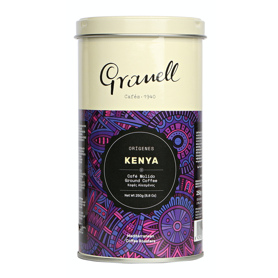 Cafea măcinată gourmet Kenya, 250gr Cafes Granell