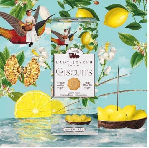 Biscuiți cu cremă de lămâie (dulci), 100gr Lady Joseph