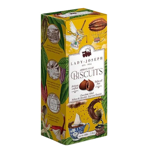 Fursecuri Vegane Artizanali Lady Joseph Umplute cu Ciocolată, 100g