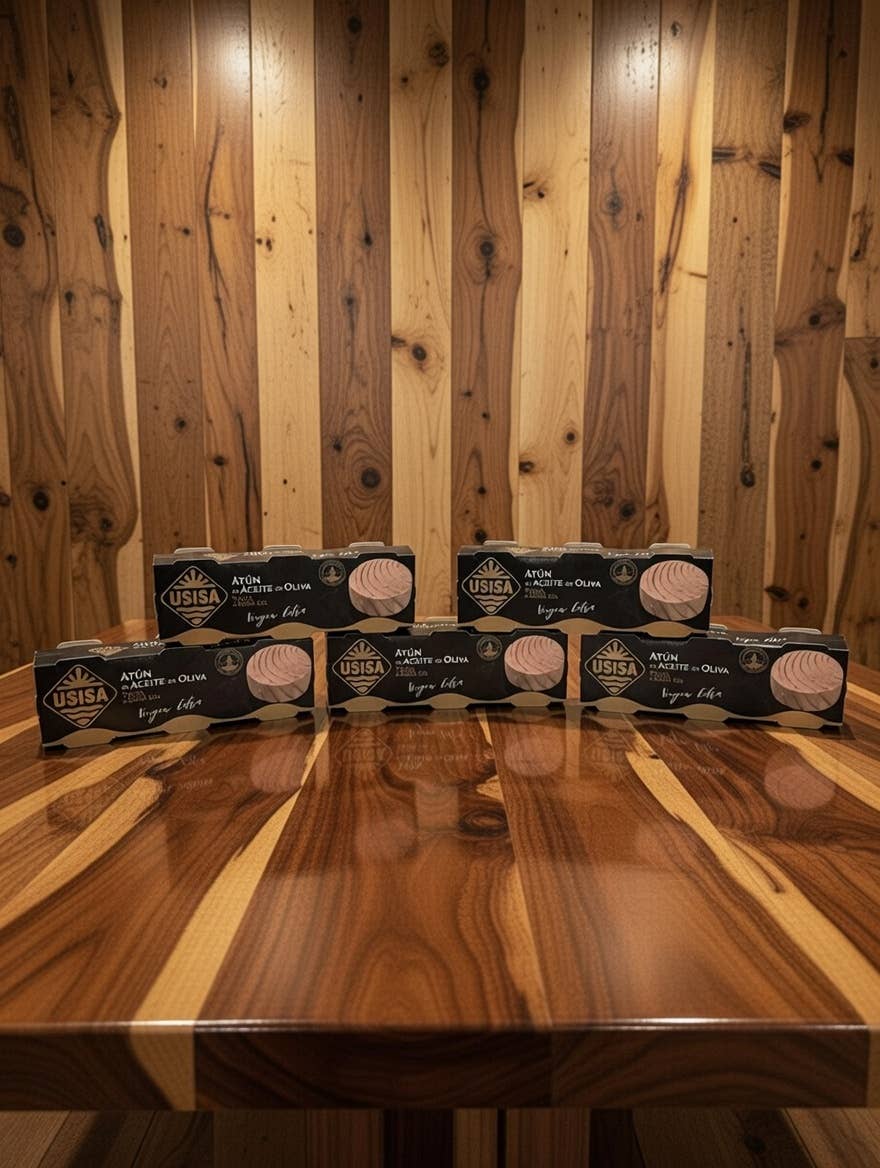 Ton în ulei de măsline extravirgin, pachet 3x70g (210g) USISA