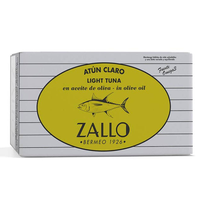 Ton galben în ulei de măsline, 112g ZALLO