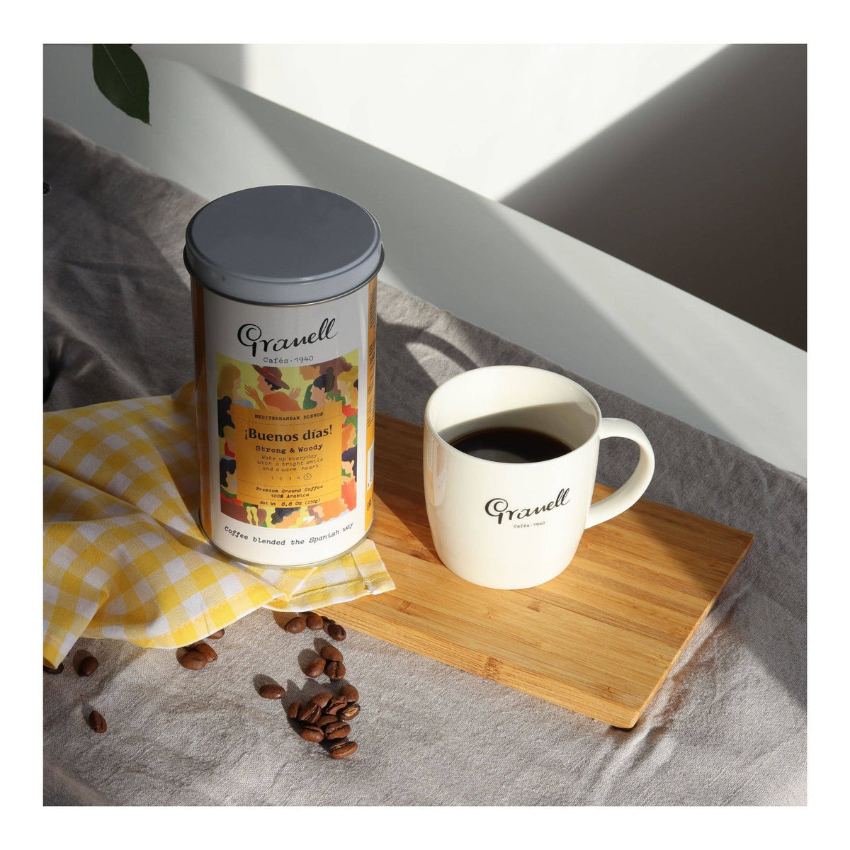 Cafea măcinată Gourmet "Bună dimineața" cu amestec mediteranean, 250gr Cafes Granel