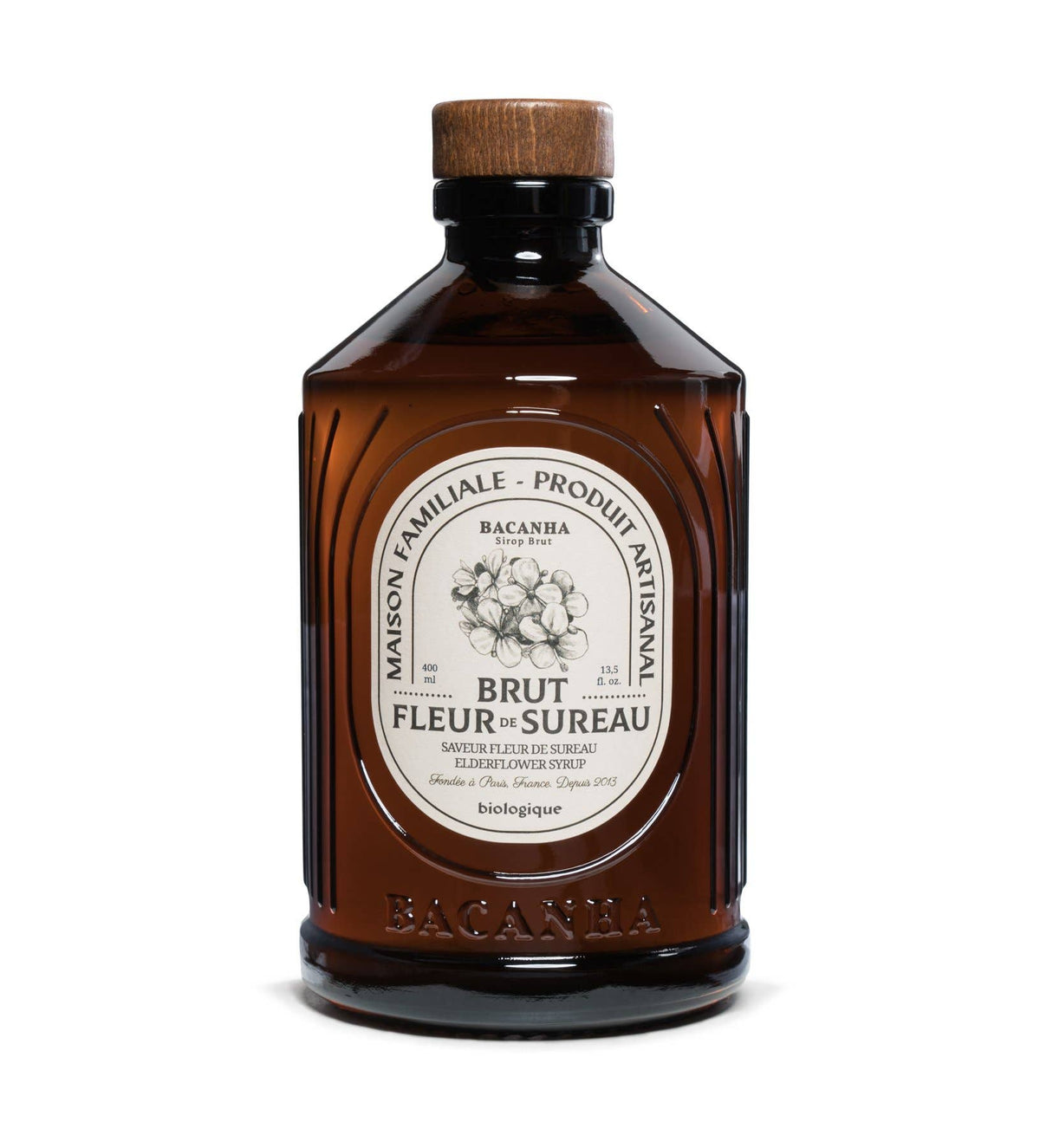 Sirop crud de soc - Organic, 400ml BACANHA