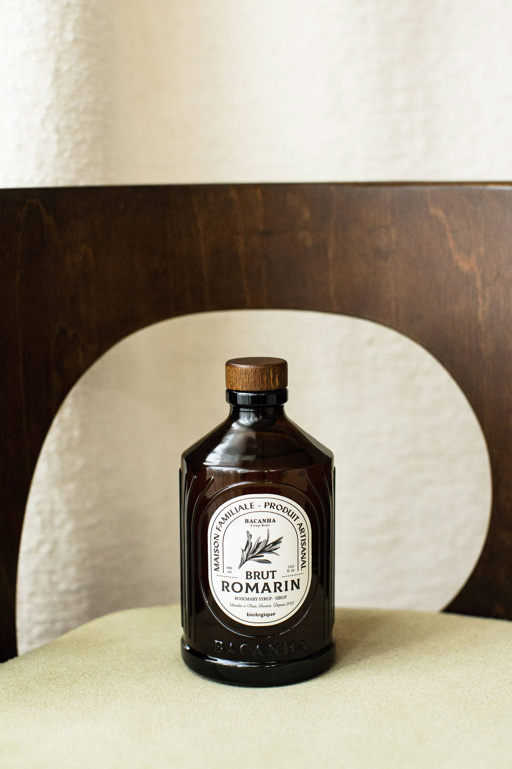 Sirop cu aromă naturală de rozmarin - Organic, 400ml Bacanha