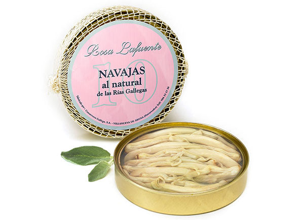 Scoici de cuțit din Rías Galiciane, 4 bucati, 111g Rosa Lafuente