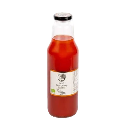 Suc de roșii cherry ecologice, 750ml Livada Domniței