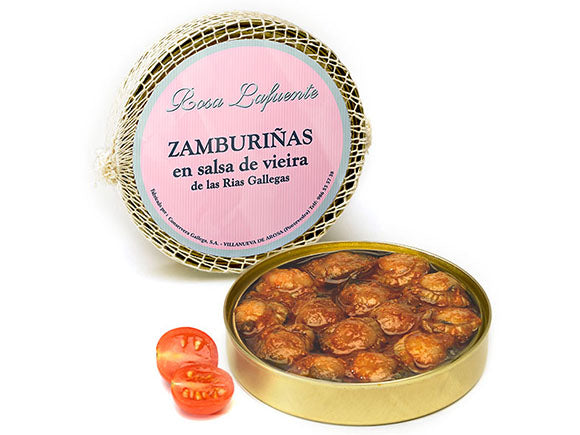 Zamburiñas in sos de scoici, 115g  Rosa Lafuente